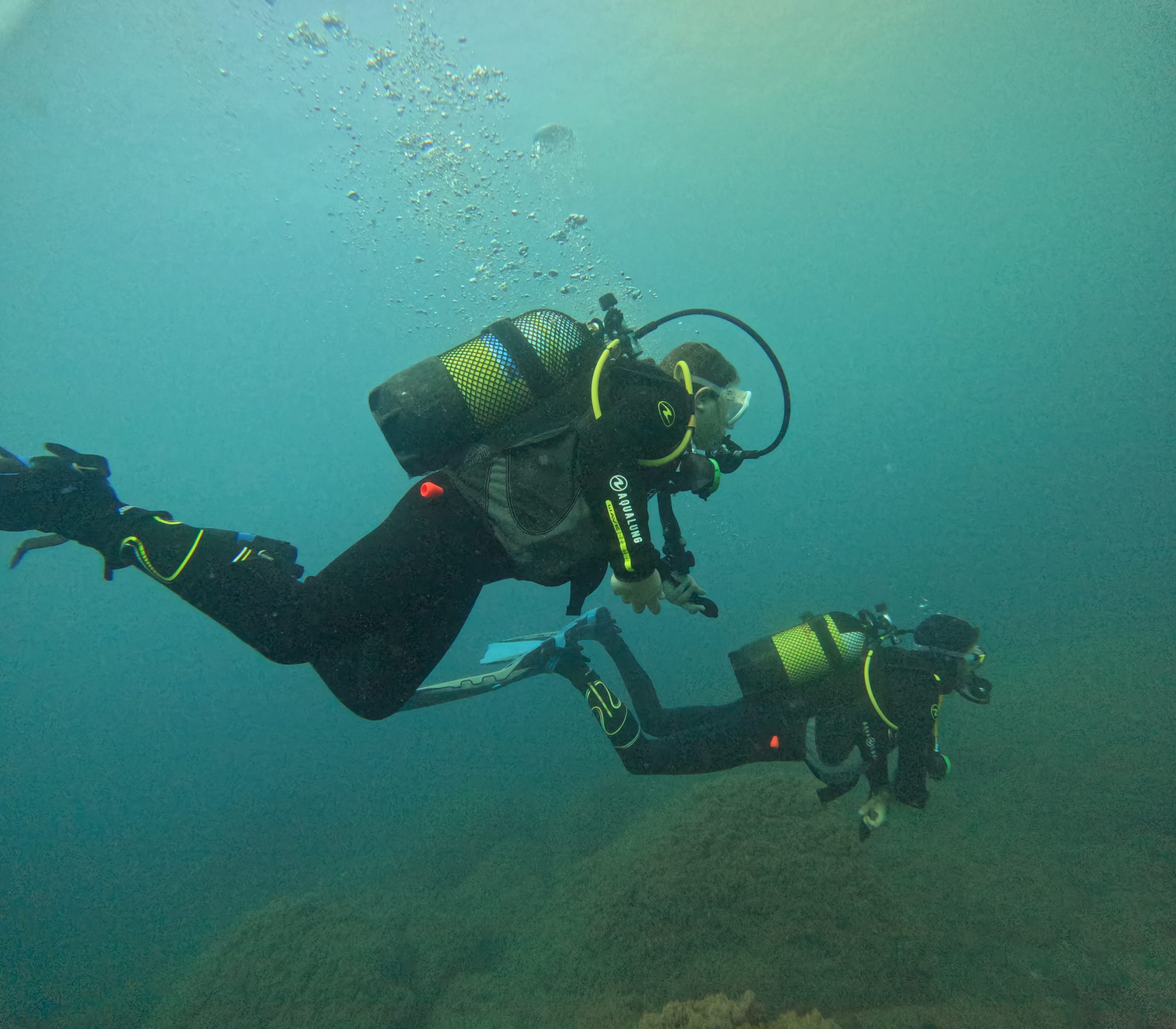 First open water dive